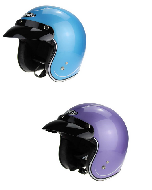 Viper RS05 Slim Jet Open Face Scooter Motorcycle Touring Helmet-Win Impex Moto