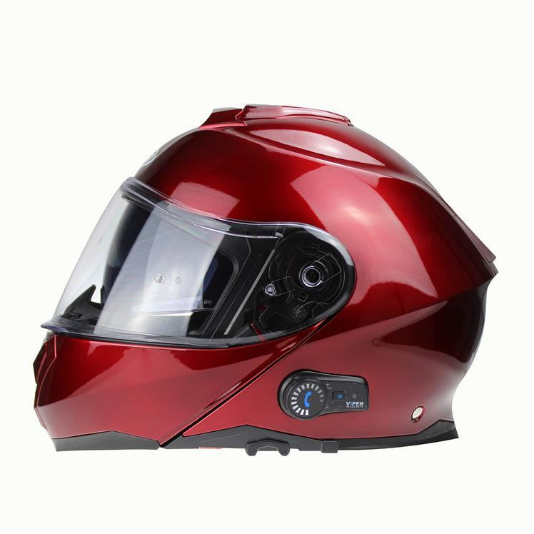 Viper RSV191 Blinc Bluetooth 3.0 Flip Up Modular Motorcycle Helmet-Win Impex Moto