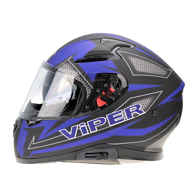 VIPER RSV95 SPIRIT MOTORCYCLE FULL FACE CRASH HELMET-Win Impex Moto
