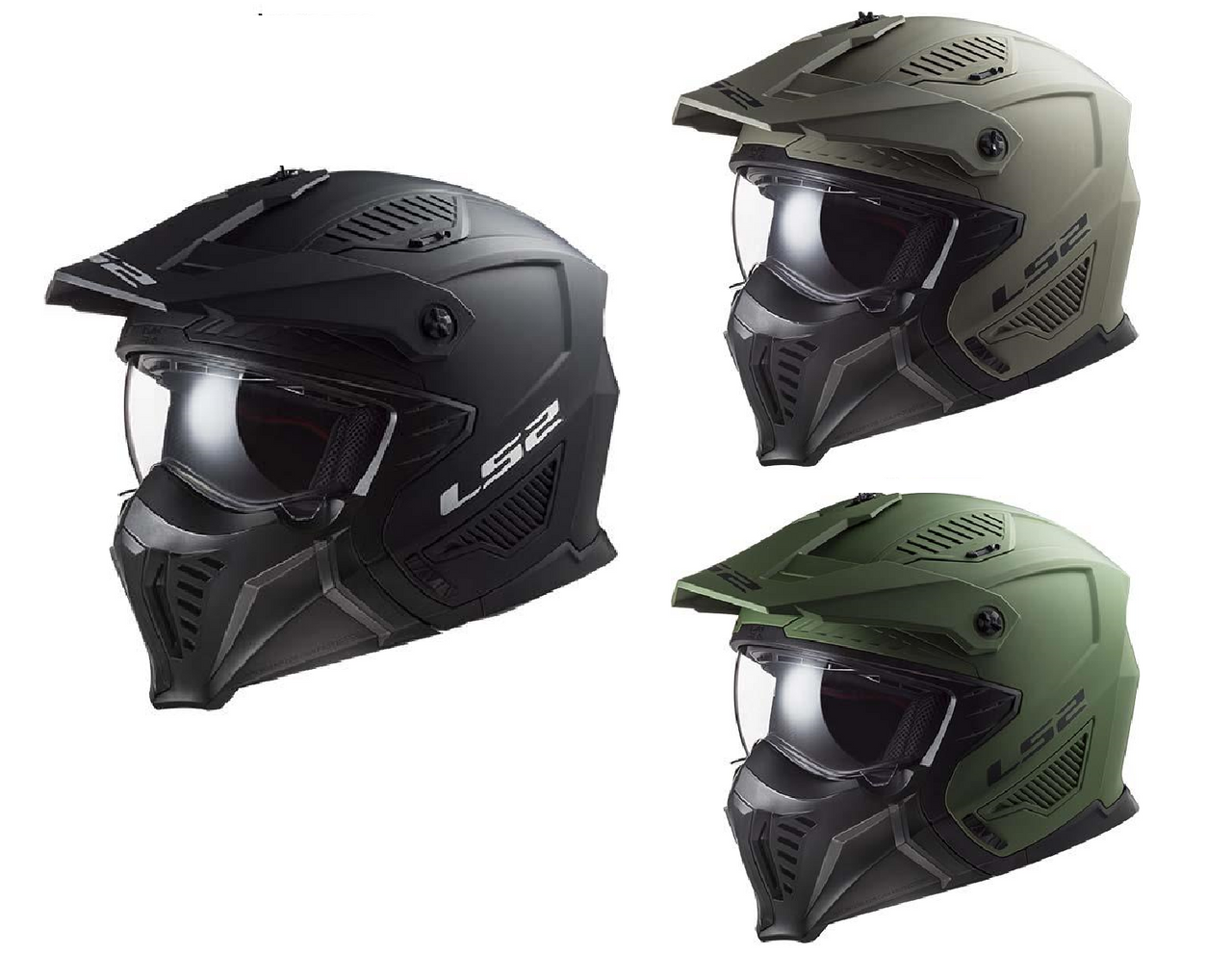 LS2 OF606 DRIFTER SOLID OPEN FACE MOTORCYCLE HELMET-Win Impex Moto
