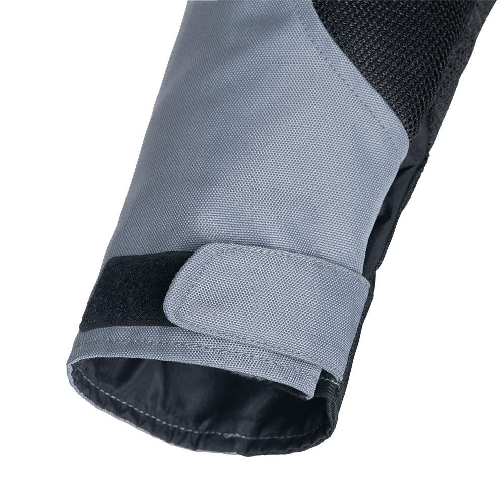 Spartan Air Men’s Motorcycle Motorbike Jacket - Grey/Black-Win Impex Moto