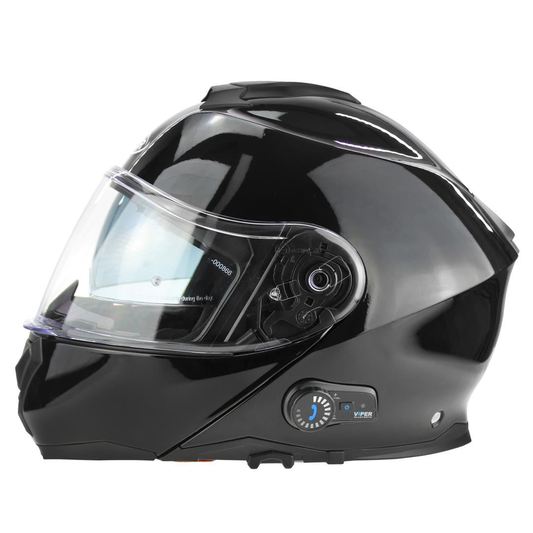 Viper RSV191 Blinc Bluetooth 3.0 Flip Up Modular Motorcycle Helmet-Win Impex Moto