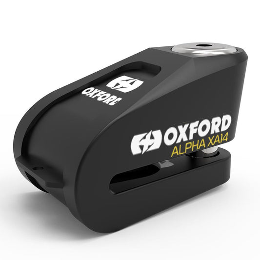 Oxford Alpha XA14 Alarm Disc Lock Black/Black-Win Impex Moto