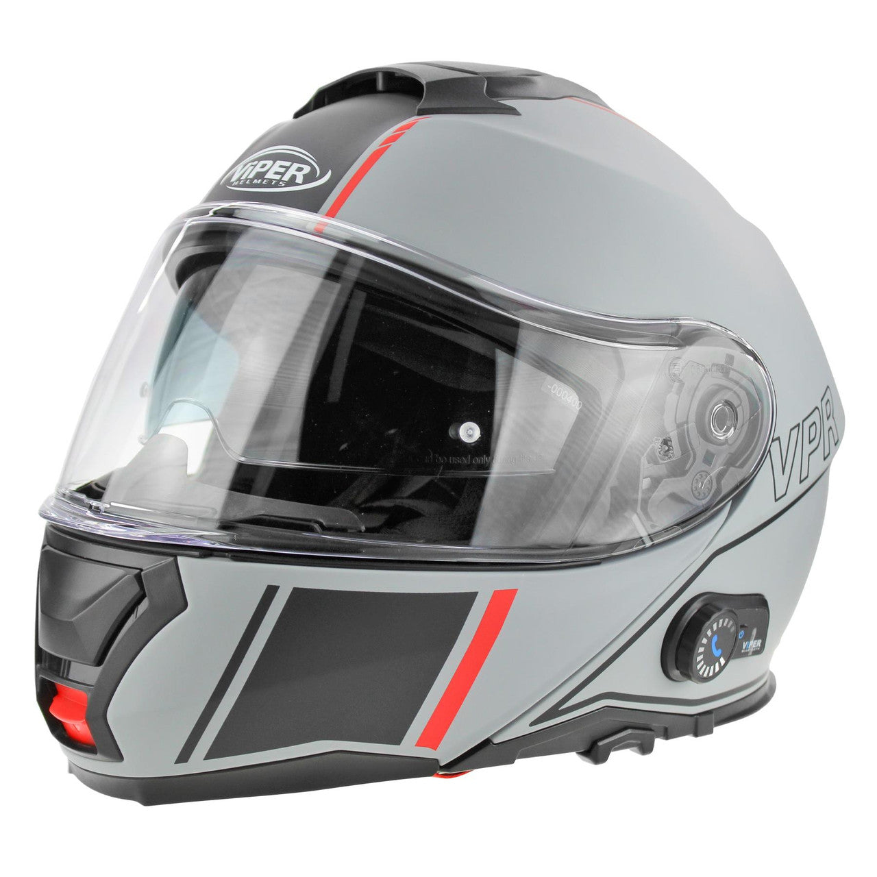 Viper RSV191 Blinc Bluetooth 3.0 Flip Up Modular Motorcycle Helmet-Win Impex Moto