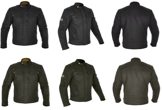 Oxford Hardy Wax Classically Styled Motorcycle Touring Jacket-Win Impex Moto