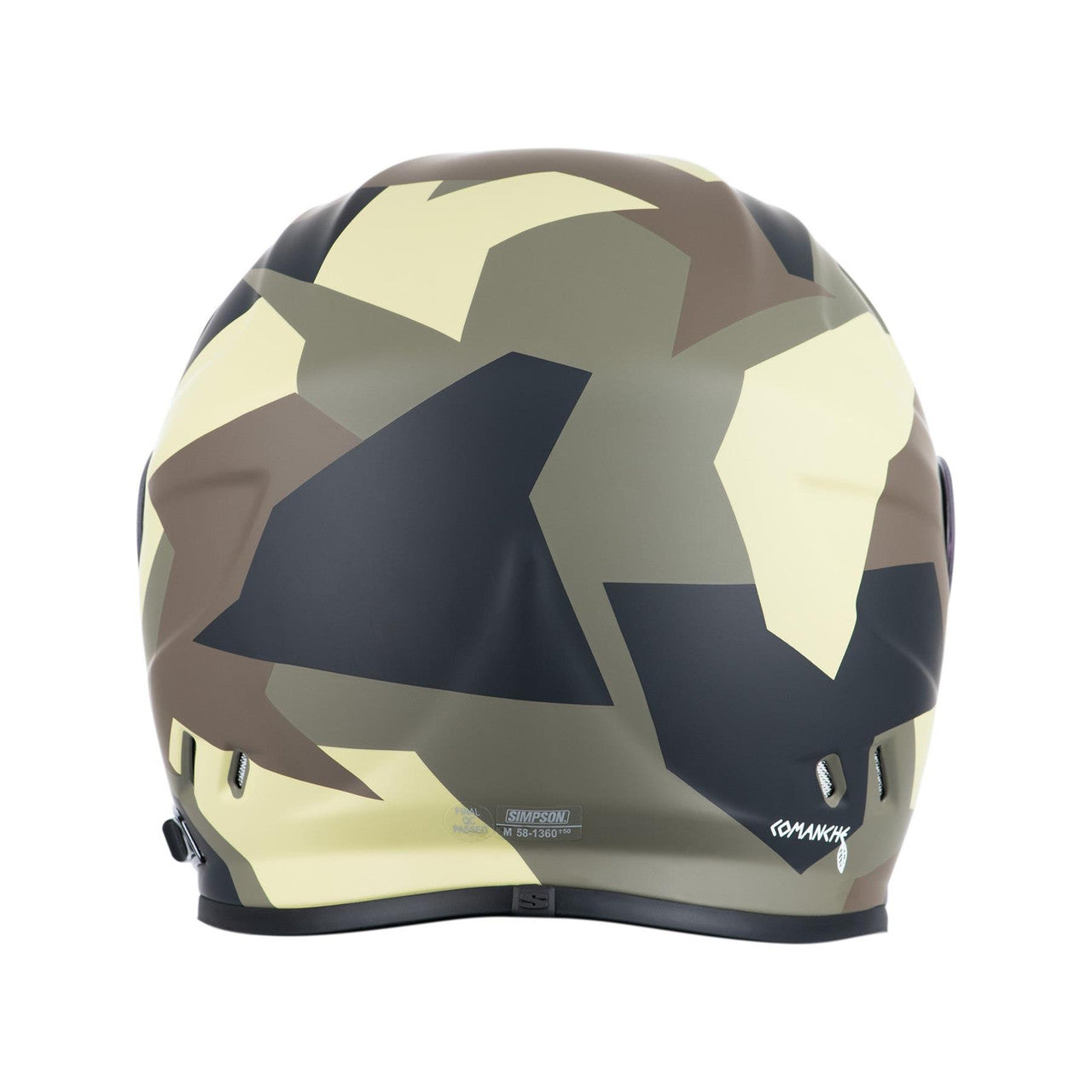 Simpson Venom Full Face Helmet Ece22.06-Win Impex Moto