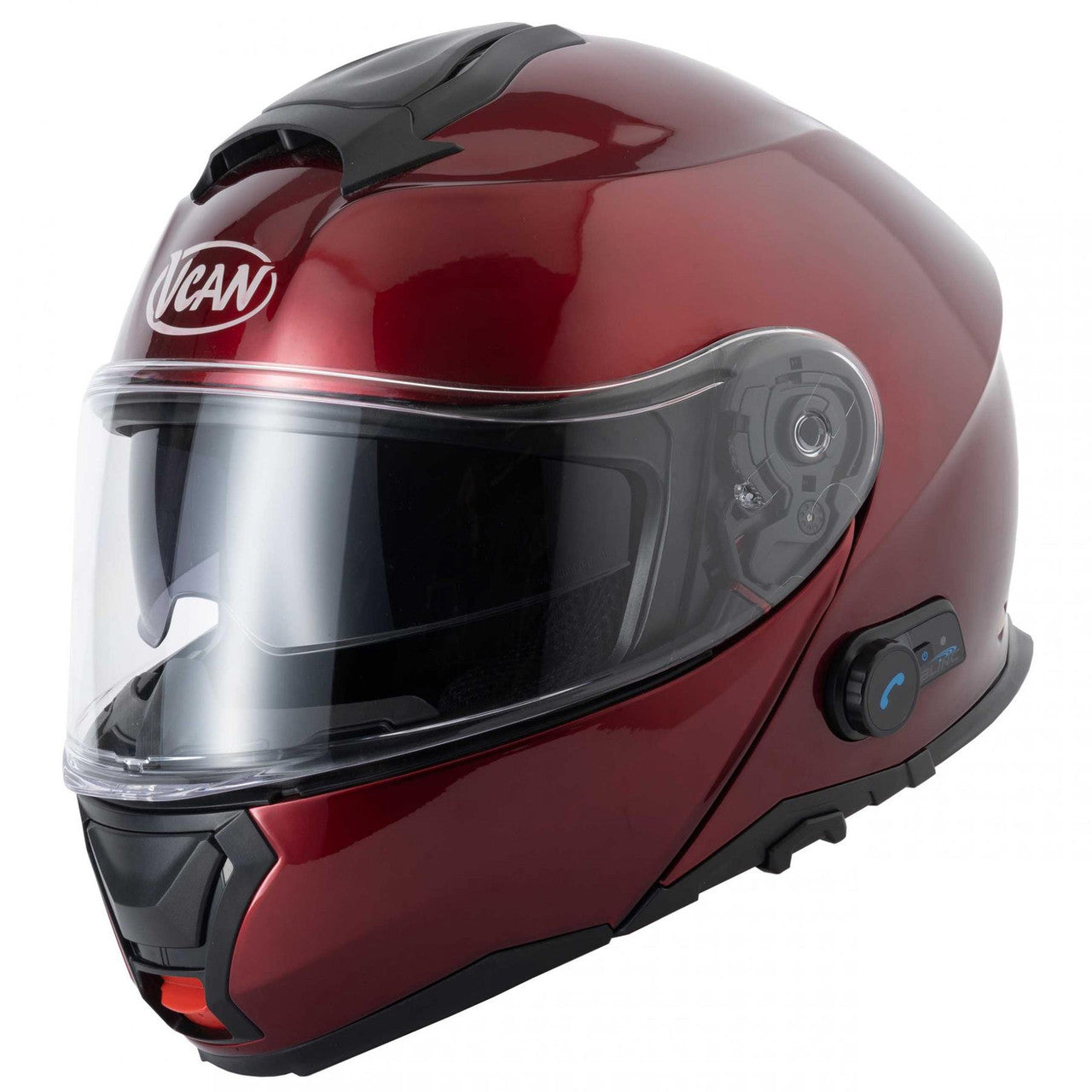 Vcan V272 Flip Up Motorcycle Blinc A4 Bluetooth Helmet-Win Impex Moto