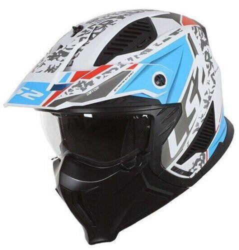 LS2 OF606 DRIFTER DEVOR OPEN FACE HELMET ECE22.06-Win Impex Moto