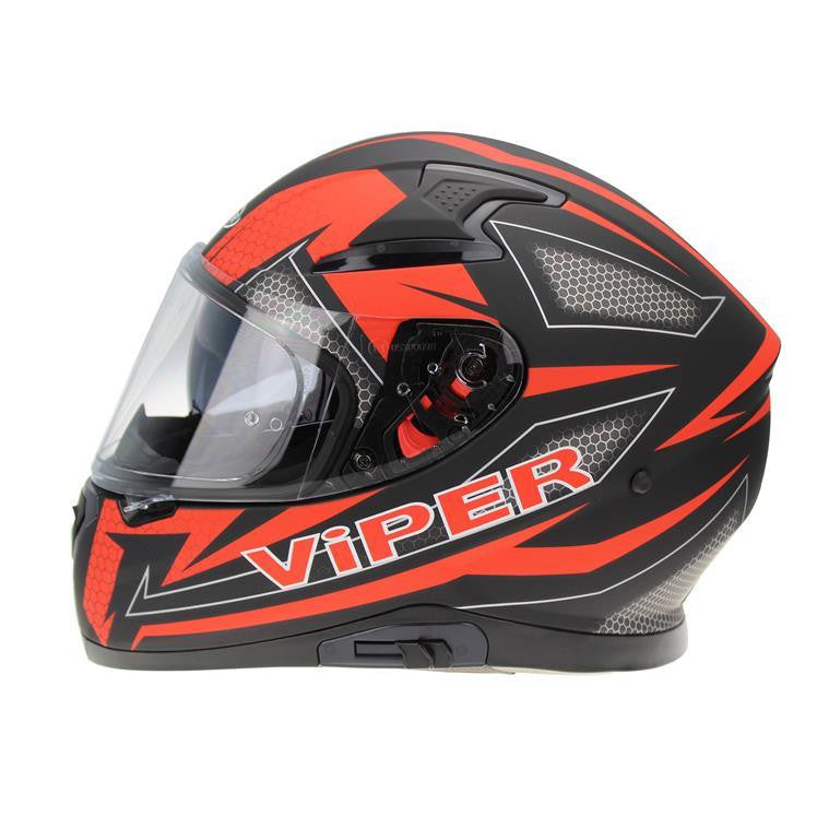 VIPER RSV95 SPIRIT MOTORCYCLE FULL FACE CRASH HELMET-Win Impex Moto