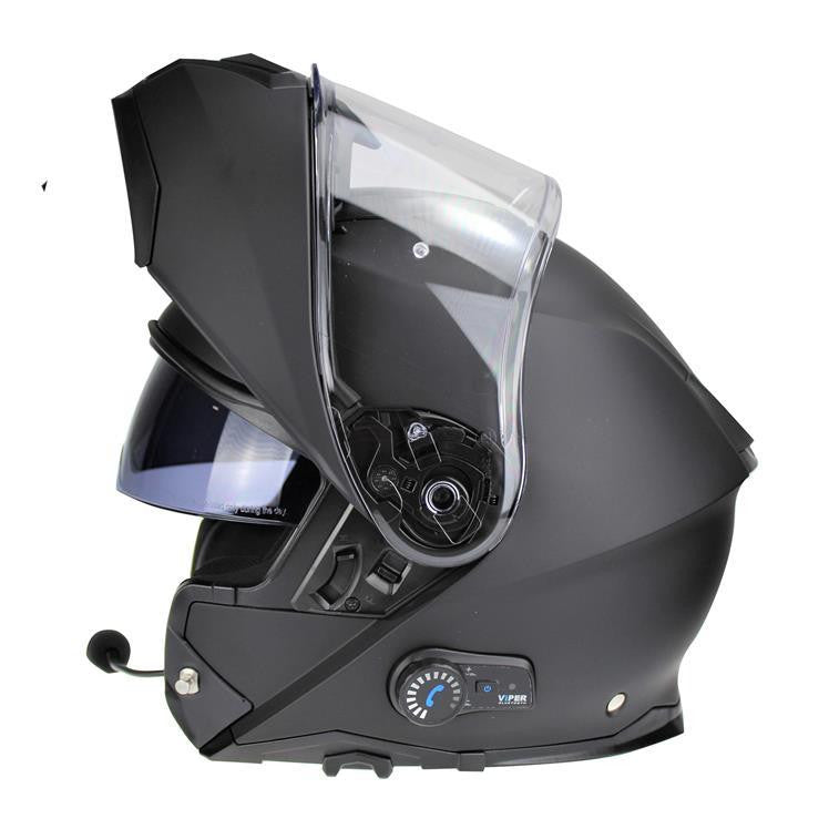 Viper RSV191 Blinc Bluetooth 3.0 Flip Up Modular Motorcycle Helmet-Win Impex Moto