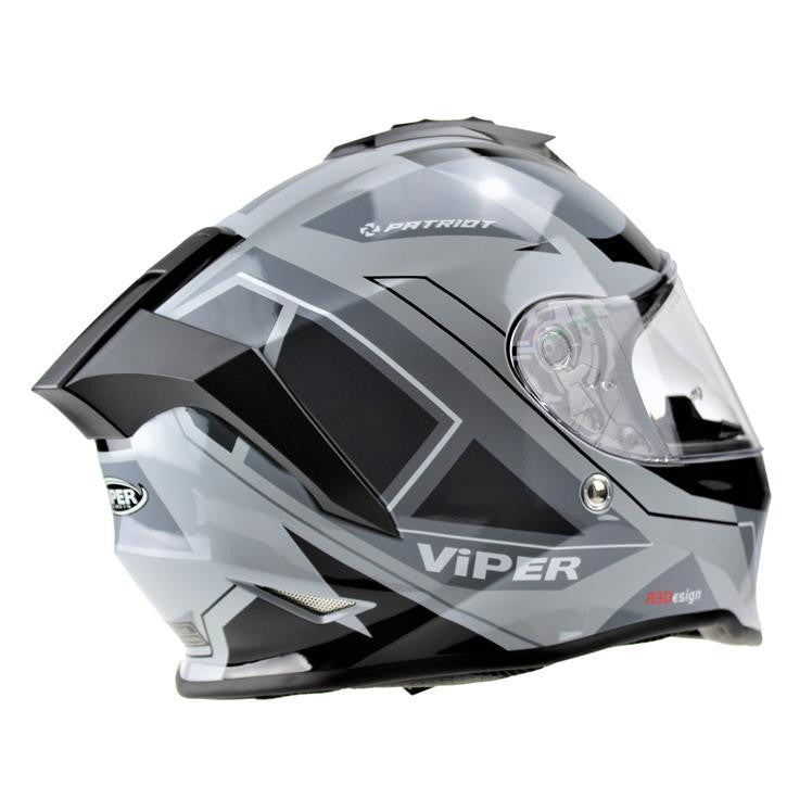 VIPER RS55 FULL FACE ROAD CRASH MOTORCYCLE HELMET FREE GIFT-Win Impex Moto