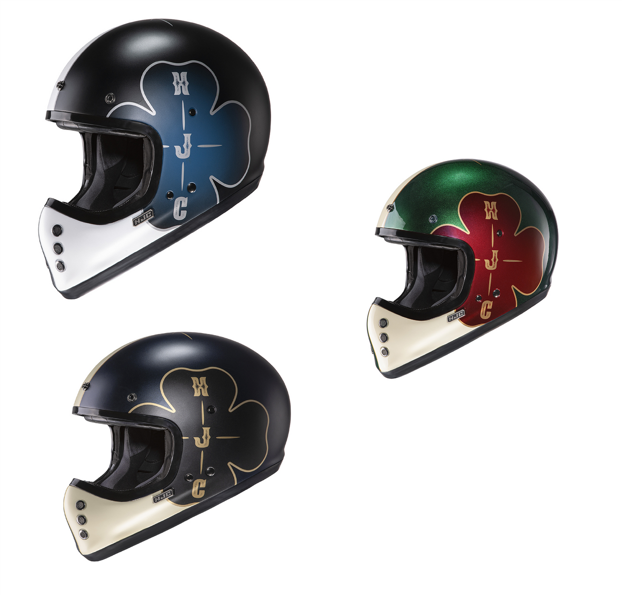 HJC V60 Ofera Super Cool MC2SF Motorbike Helmet-Win Impex Moto