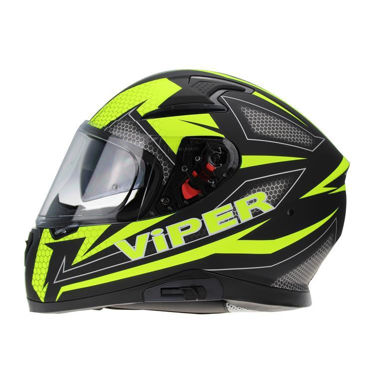 VIPER RSV95 SPIRIT MOTORCYCLE FULL FACE CRASH HELMET-Win Impex Moto