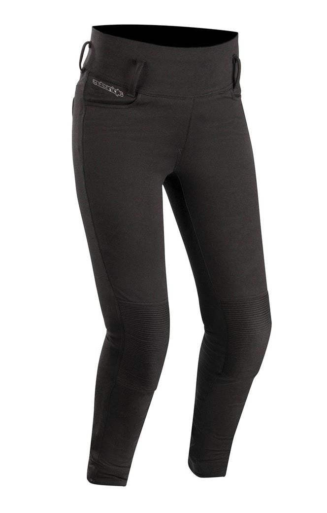 Alpinestars Banshee Women's Short Black Motorcycle Motorbike Leggings-Win Impex Moto