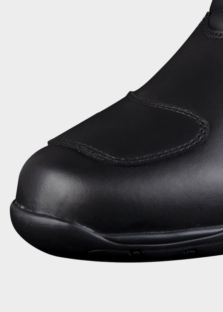 LS2 Urano Cowhide Leather Motorbike Boots Waterproof Black-Win Impex Moto