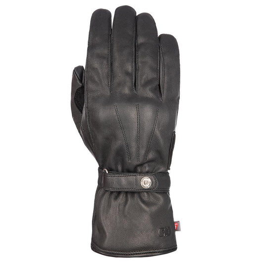 Oxford Holton Motorbike motorcycle CE Approved Leather Gloves-Win Impex Moto