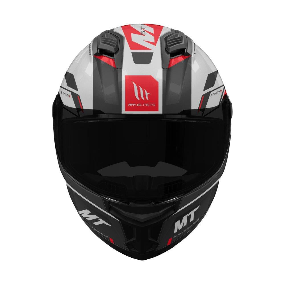 New Mt Stinger 2 Full Face Motorbike Helmet Sporty Look-Win Impex Moto