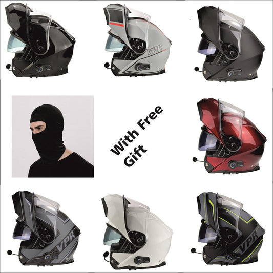 Viper RSV191 Blinc Bluetooth 3.0 Flip Up Modular Motorcycle Helmet-Win Impex Moto