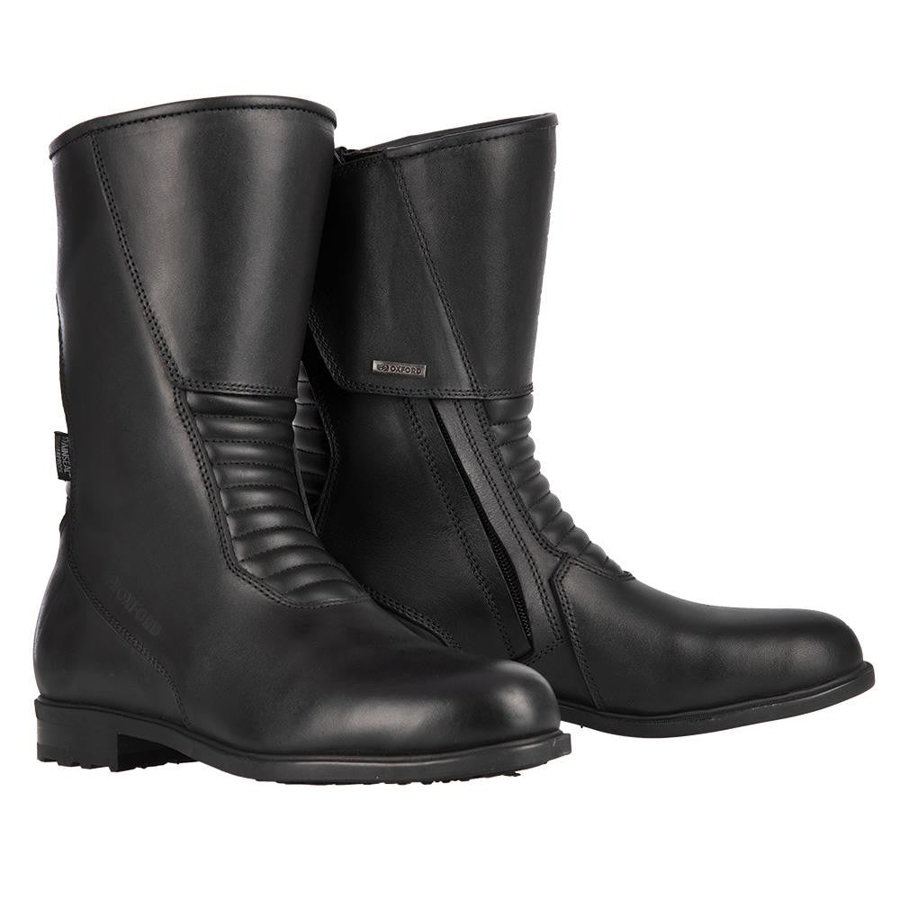 Oxford Valentina Ladies Motorcycle Women's Boots Black-Win Impex Moto