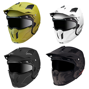 MT Streetfighter Full Face Adventure MotorbikeHelmet-Win Impex Moto