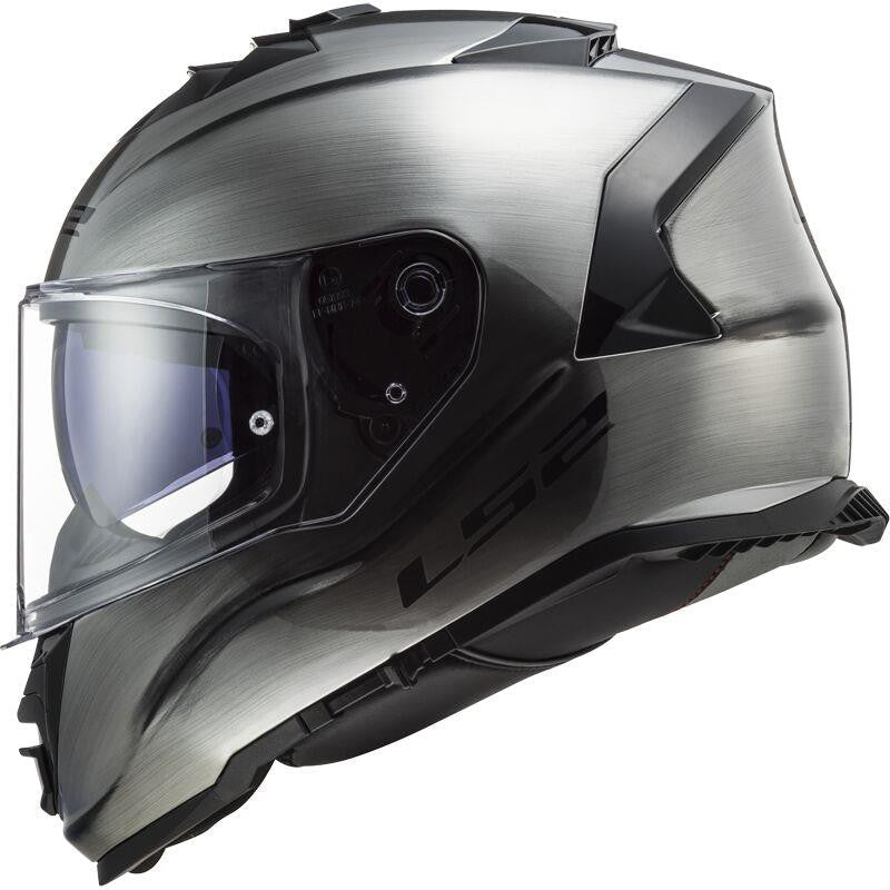 LS2 FF800 Storm II Full Face Motorbike Helmet Jeans Titanium-Win Impex Moto