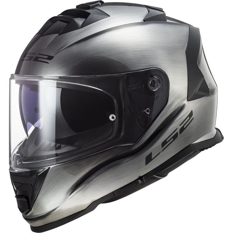 LS2 FF800 Storm II Full Face Motorbike Helmet Jeans Titanium-Win Impex Moto