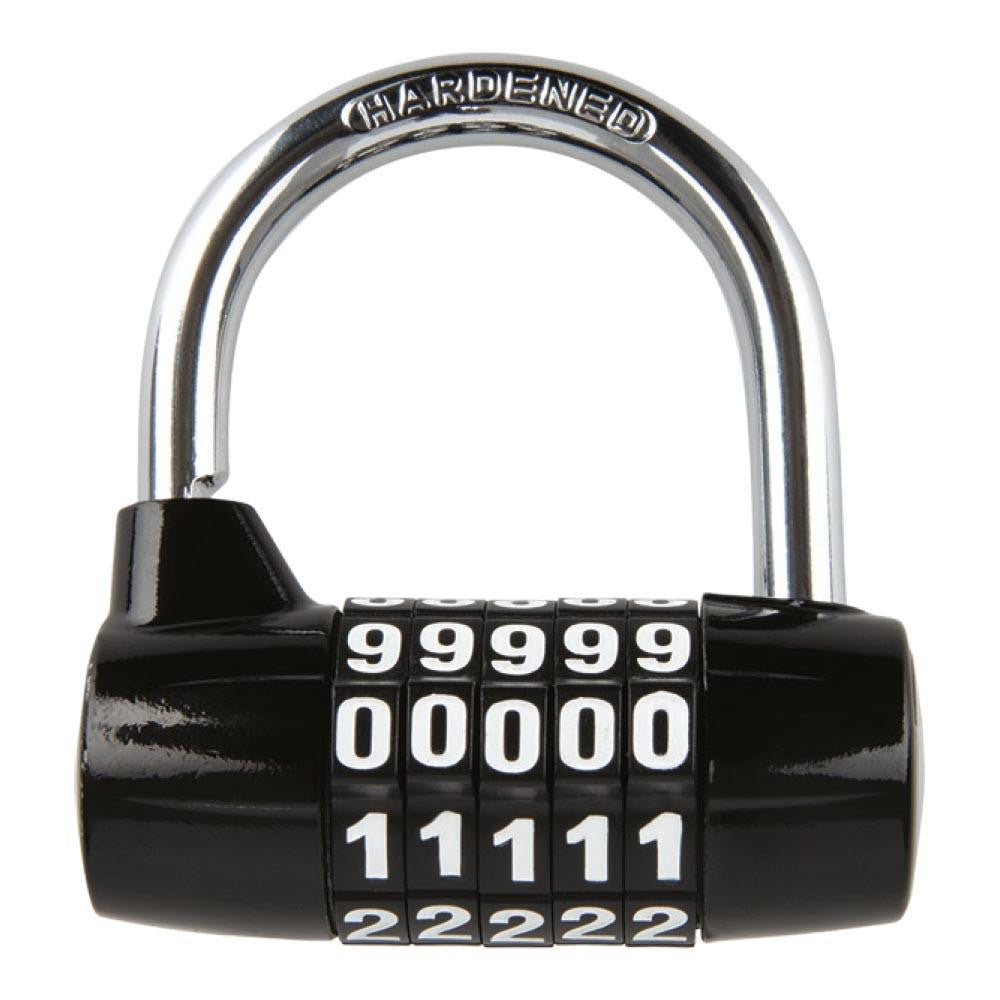 Oxford 5-digit combination padlock-Win Impex Moto