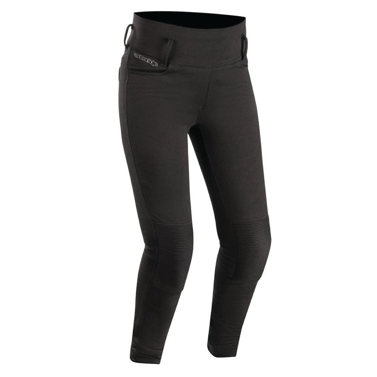 Alpinestars Banshee Women's Short Black Motorcycle Motorbike Leggings-Win Impex Moto