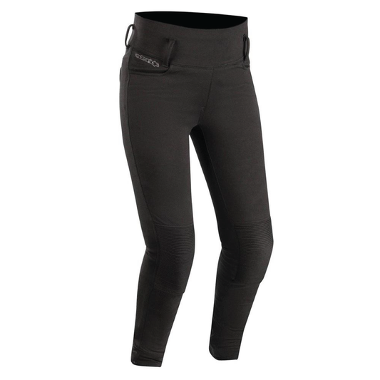 Alpinestars Banshee Women's Short Black Motorcycle Motorbike Leggings-Win Impex Moto